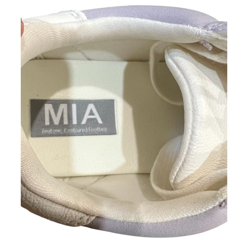 MIA Women's Klair Lavender & White Sneaker  Size 6.5  NWOB  Lifestyle Shoes - Picture 11 of 11